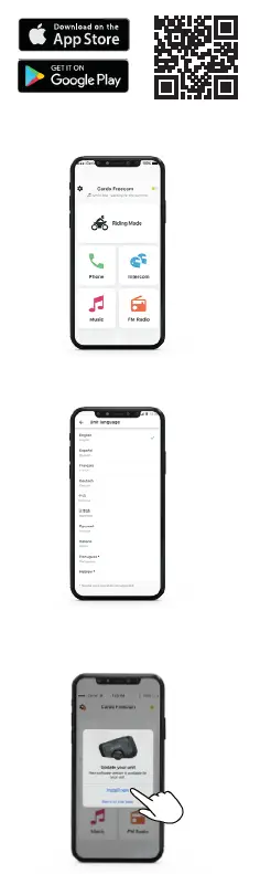 cardo Freecom 2x Motorcycle Helmet Headset 2