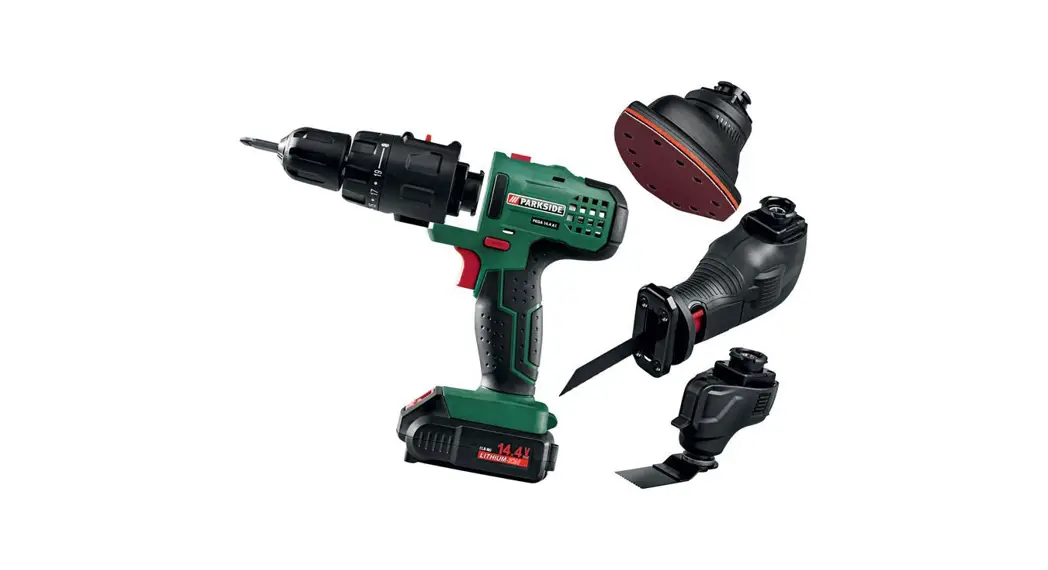 Parkside Pkga 20-li C2 4-in-1 Cordless Combination Tool Instruction Manual