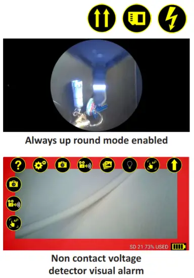 FERRET TOOLS Plus Multipurpose Wireless Inspection Camera - APP SETTINGS2