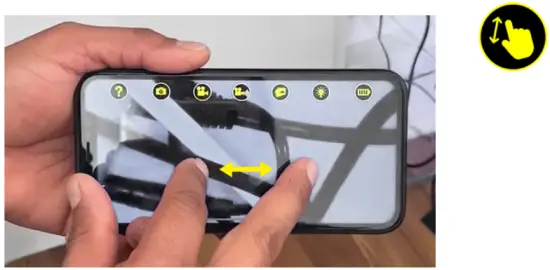 FERRET TOOLS Plus Multipurpose Wireless Inspection Camera - DIGITAL ZOOM