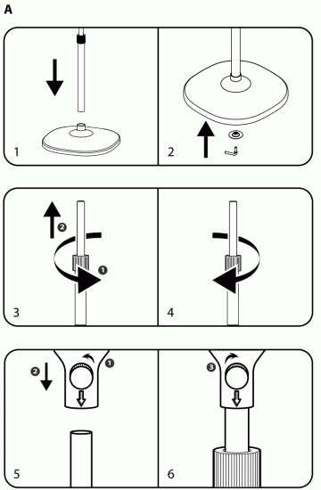 Tefal VF4420FO Essential Plus Floor Fan - fig1