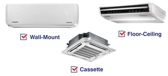 Pioneer IKT UVL32UL AG UVC Bacterial Disinfection for Ductless Mini Split Systems - Air