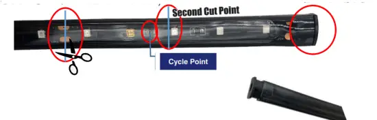 Pioneer IKT UVL32UL AG UVC Bacterial Disinfection for Ductless Mini Split Systems - End with bushing