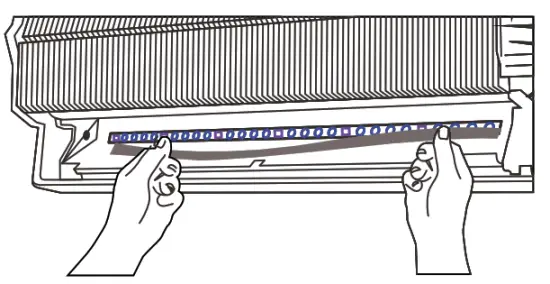 Pioneer IKT UVL32UL AG UVC Bacterial Disinfection for Ductless Mini Split Systems - Light 1
