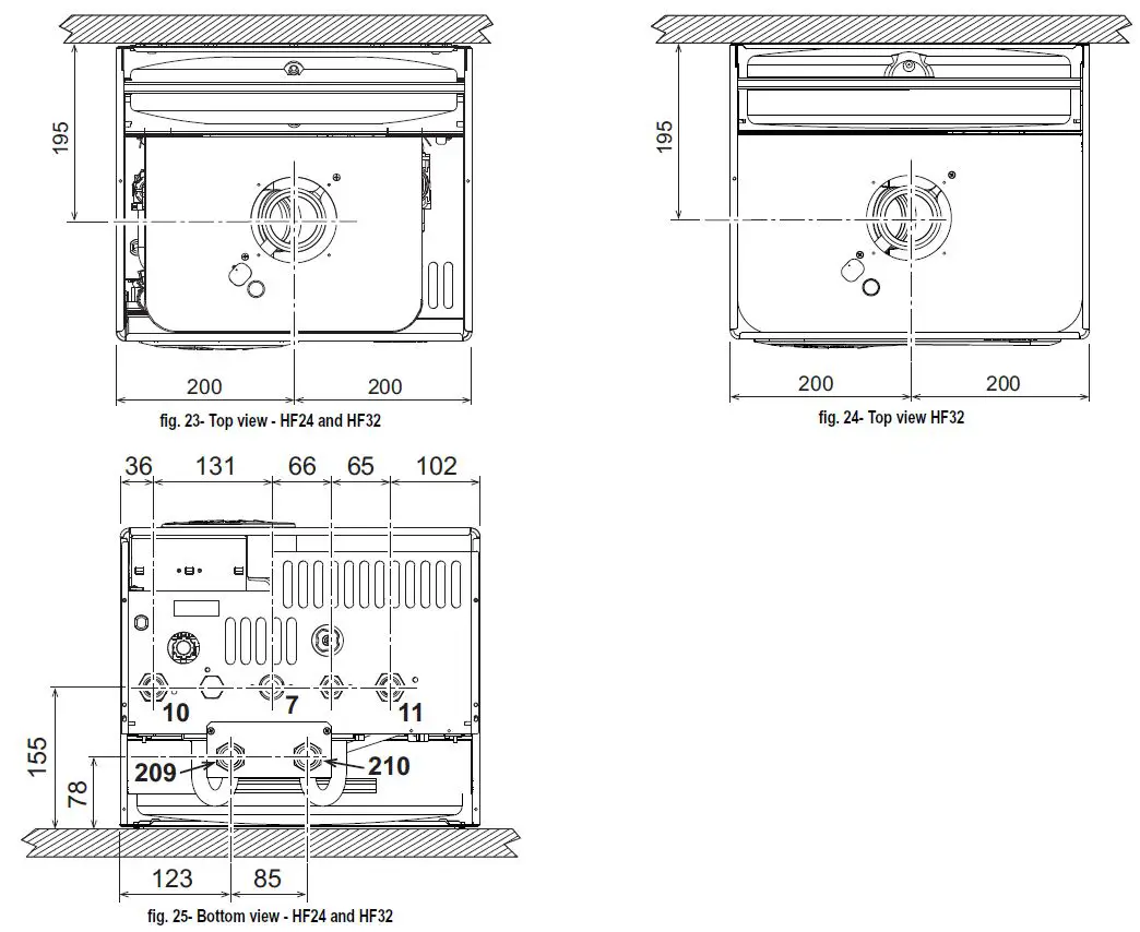 Ferroli DIVAtech D HF24 Wall Mounted Gas Boiler-21