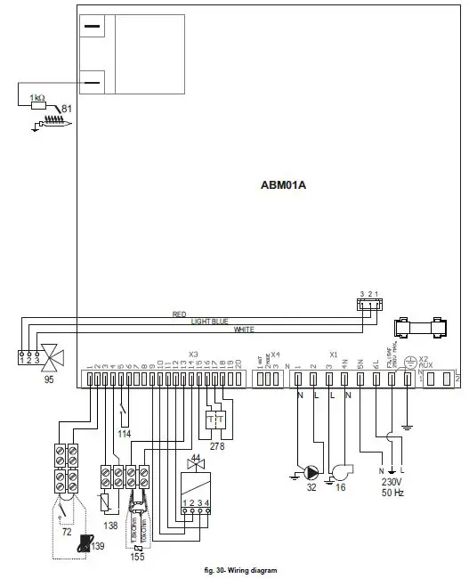 Ferroli DIVAtech D HF24 Wall Mounted Gas Boiler-25