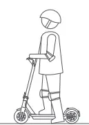 ninebot Kick Scooter Power on the Kick