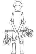 ninebot Kick Scooter Unfolding