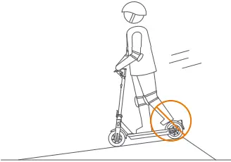 ninebot Kick Scooter Watch your head