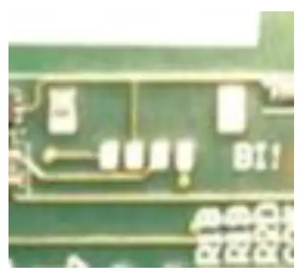 Footprint for I2C port