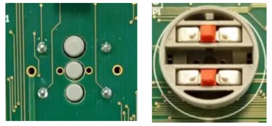Multipurpose connector footprint