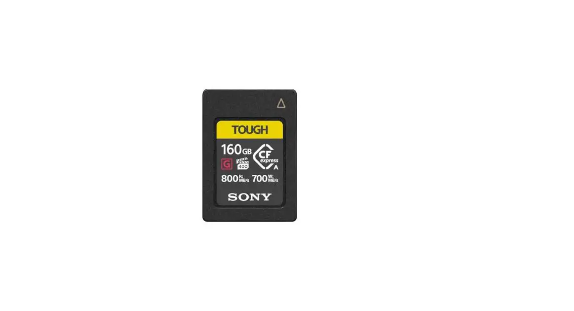 Sony Cea Series Cfexpress Type A Memory Card Instruction Manual