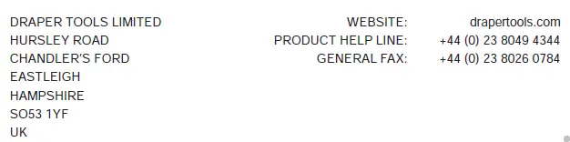 DRAPER -45927 -500W -Grass -Trimmer -1