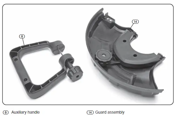 DRAPER -45927 -500W -Grass -Trimmer -7