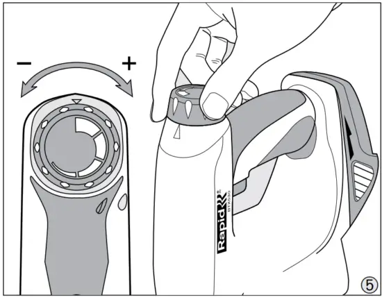 Rapid BTX530 Cordless Battery Tacker - Fig 4