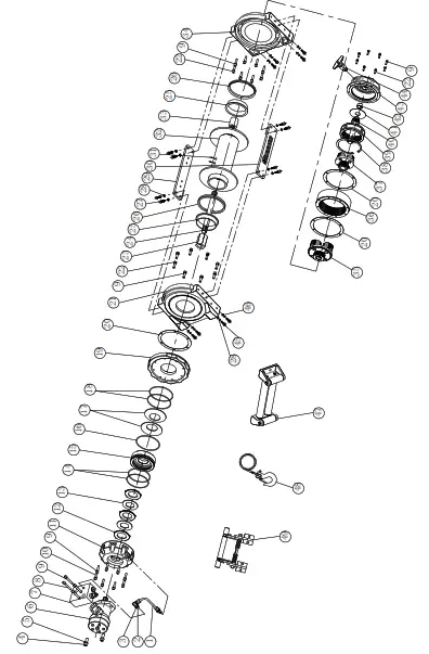 WARRIOR Hydraulic Winch - ASSEMBLY