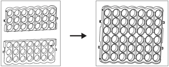 COSTWAY B082SCYJDN Giant 4 In A Row Game - fig2