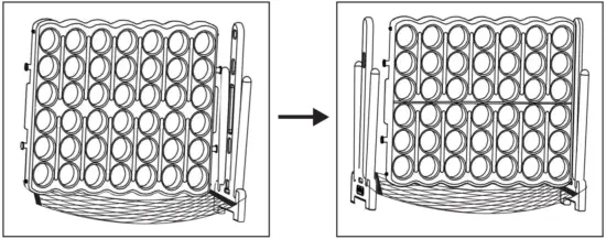 COSTWAY B082SCYJDN Giant 4 In A Row Game - fig3