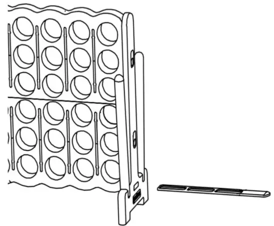 COSTWAY B082SCYJDN Giant 4 In A Row Game - fig4