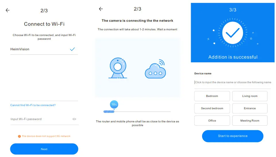 HeimVision HD Smart Wi-Fi Camera mobile device