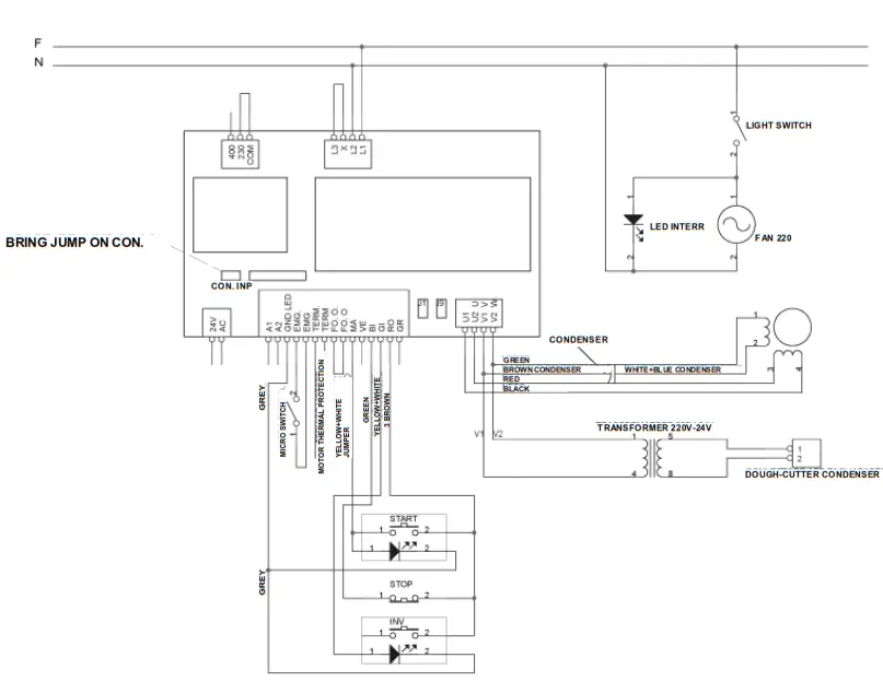 SIRMAN Concerto 5 Pasta Machine Stainless Steel - fig 10