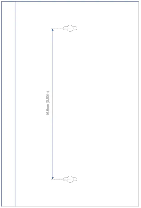 SD-RED Wall mount template 