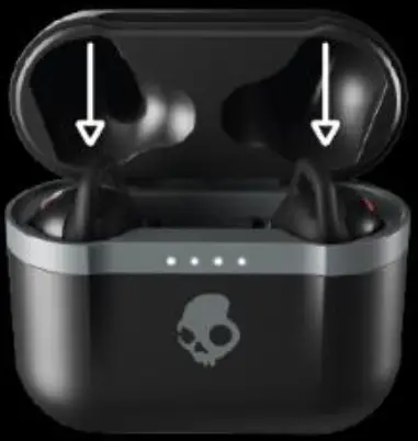 Skullcandy S2IVW N912 Indy Evo True Wireless In Ear Earbuds - Frust Pair