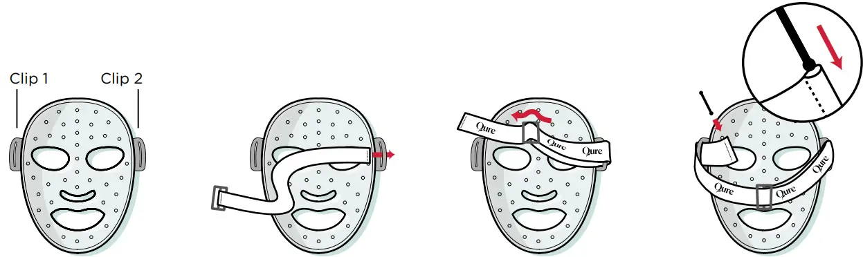 Qure Skincare P19 0023 Q Rejuvalight Pro Facewear - fig