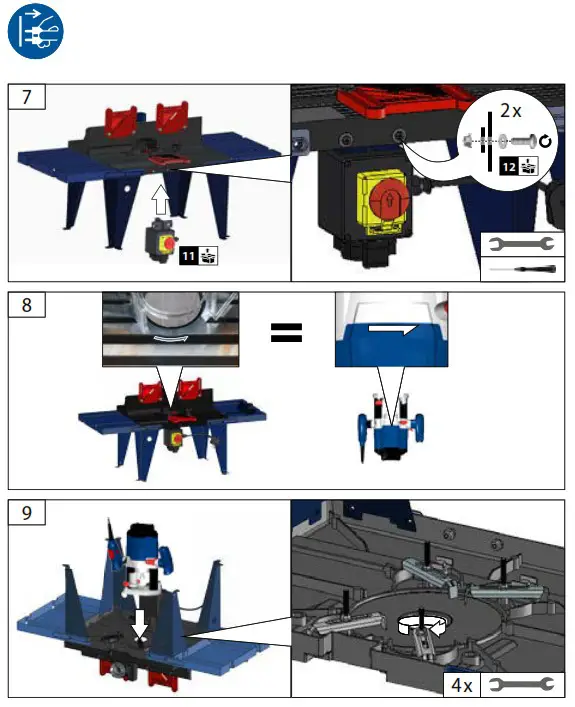 Gude OFT 855 Routing Table - Product Overview 4