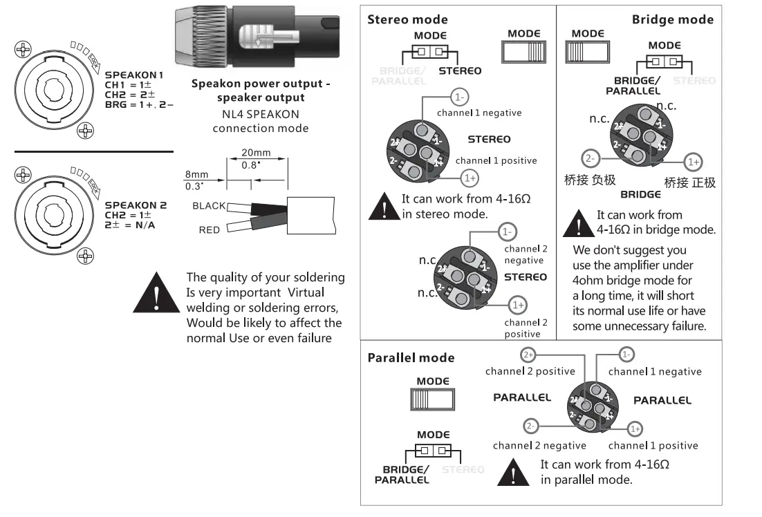 sae-audio-H-2X800W-Professional-Power-Amplifier-6