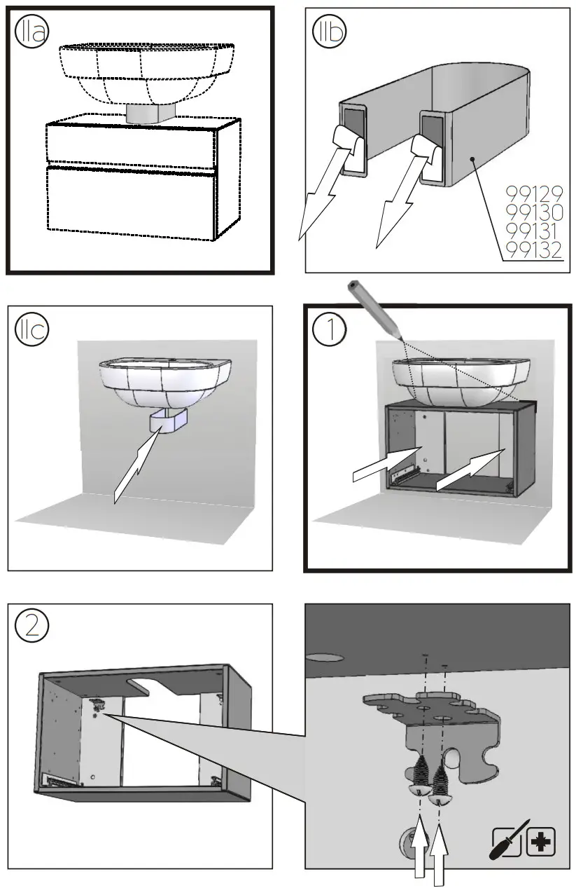 KOLO Domino 89327 Universal Cabinet with Drawer - figure 4