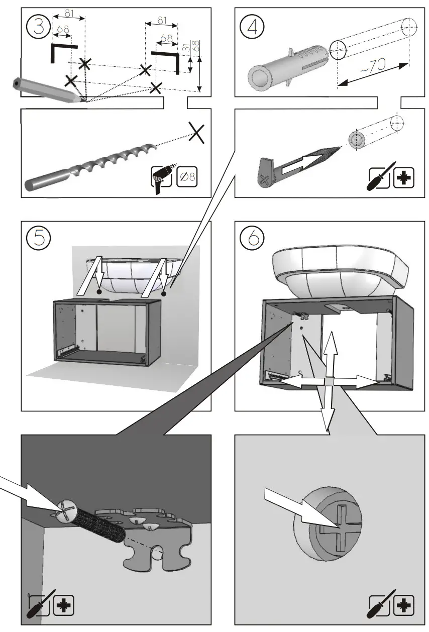 KOLO Domino 89327 Universal Cabinet with Drawer - figure 5