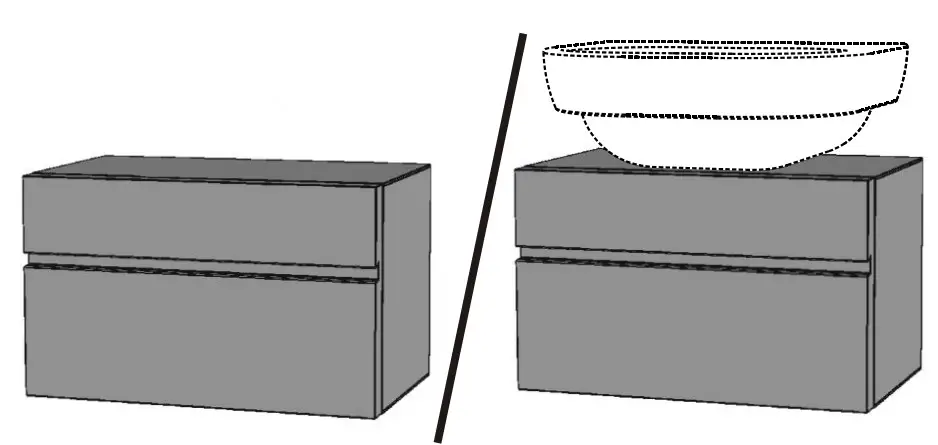 KOLO Domino 89327 Universal Cabinet with Drawer