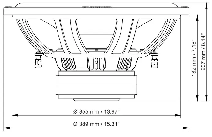 ALPHARD MF 5R D2 Subwoofer - Figure 5
