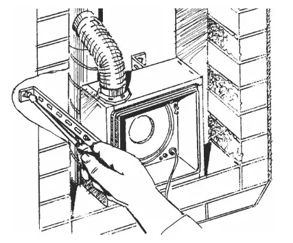 VENTS KP 80 Fireproof Casing for Domestic Fans - casing using