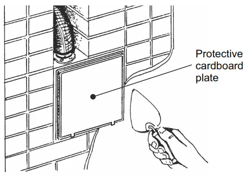 VENTS KP 80 Fireproof Casing for Domestic Fans - casing using1