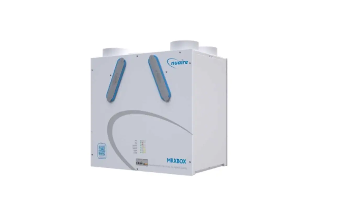 Nuaire Mrxbox-eco3-ae Mechanical Ventilation Units With Heat Recovery For Wall Mounting Installation Guide