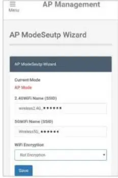 VERRATEK WiFi Extender Installation Guide - AP Management