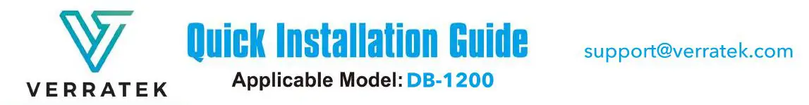 VERRATEK WiFi Extender Installation Guide
