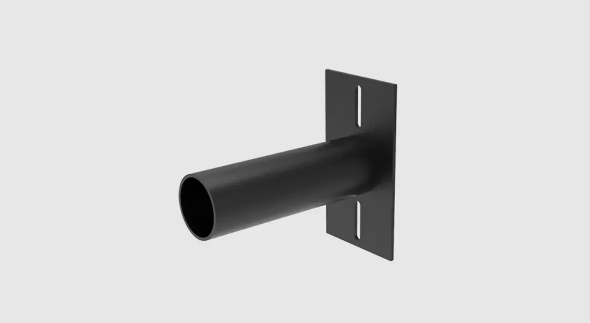 M-elec Ml-bkt-wp Wall Pole Floodlight Installation Guide