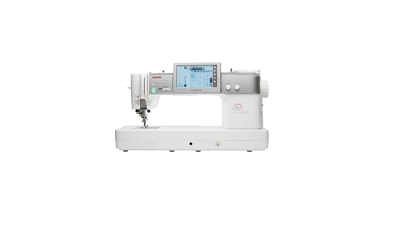 Janome 732212405389 Continental M7 Professional Quilting Machine Instruction Manual