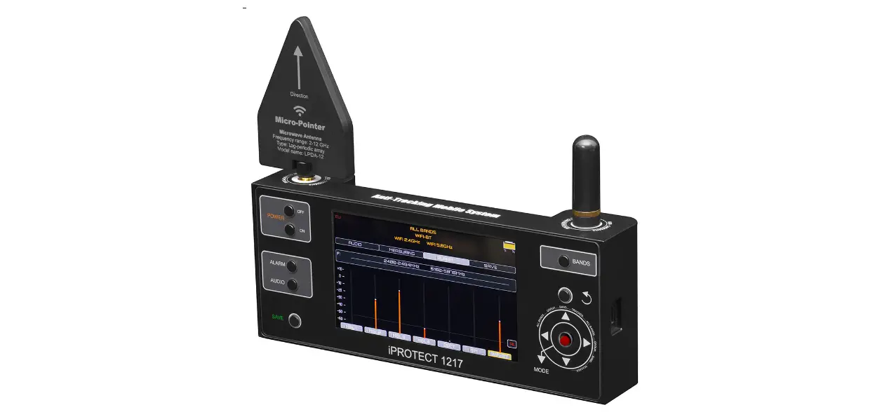 Digiscan Labs Iprotect 1217 Professional Anti Spy Rf Detector Instruction Manual Digiscan Labs Iprotect 1217 Professional Anti Spy Rf Detector Instruction Manual