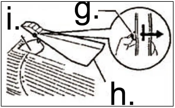 242-167 Flip Over Crosscut/mitre/circular ripsaw Operating illustration