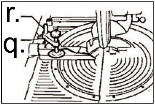 242-167 Flip Over Crosscut/mitre/circular ripsaw Operating illustration