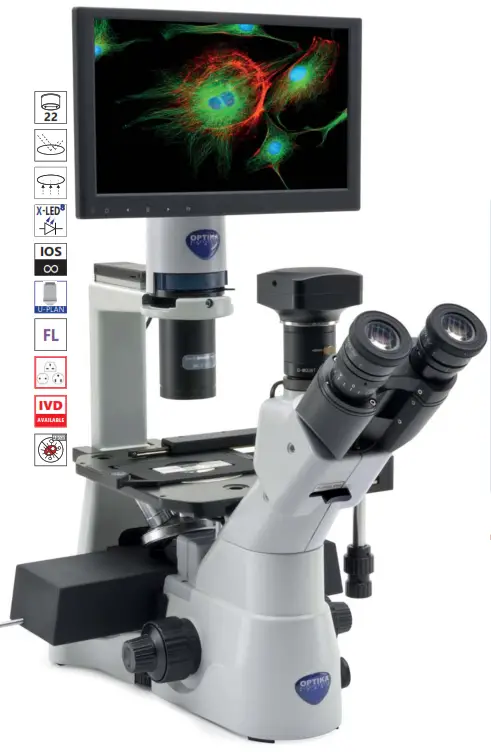 OPTIKA IM 3 IM 3 Series Routine Lab Inverted Microscopes - COMBINATION 4