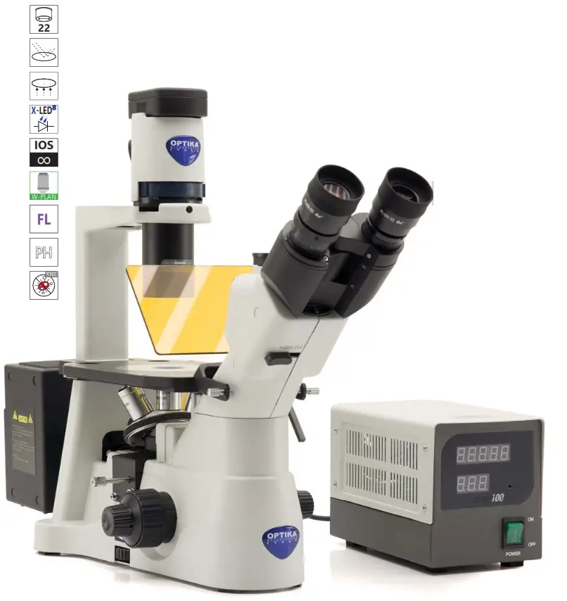 OPTIKA IM 3 IM 3 Series Routine Lab Inverted Microscopes - IMAGE 112