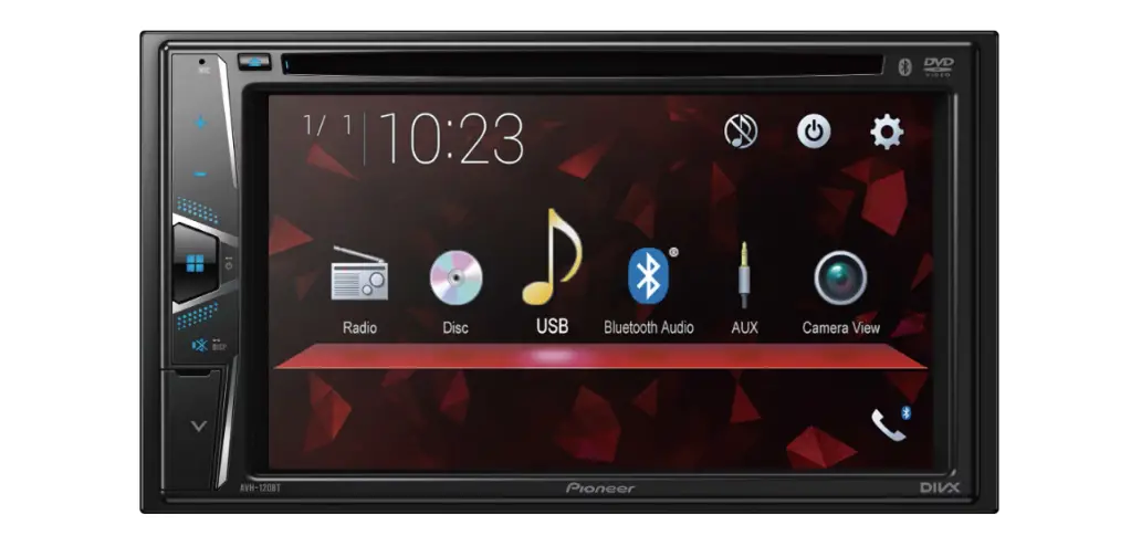 Pioneer Avh-120bt - 6.2 Pioneer Avh-120bt - 6.2