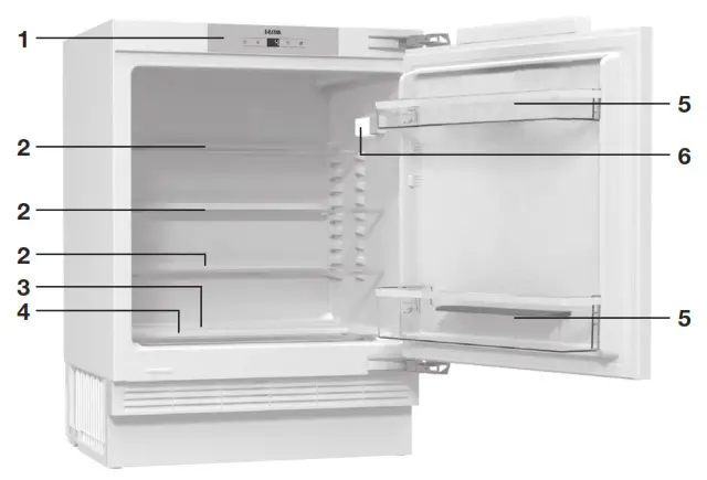 ETNA KKO682 Fridge - Appliance