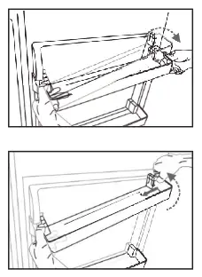 ETNA KKO682 Fridge - Door