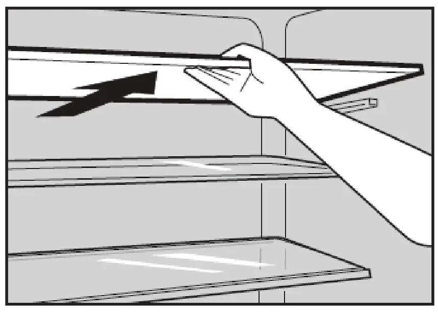 ETNA KKO682 Fridge - Glass